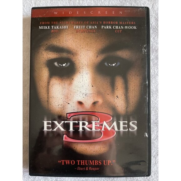 3 Extremes - DVD - Horror Anthology Park Chan-Wook  Extreme Asian Horror - Picture 1 of 4
